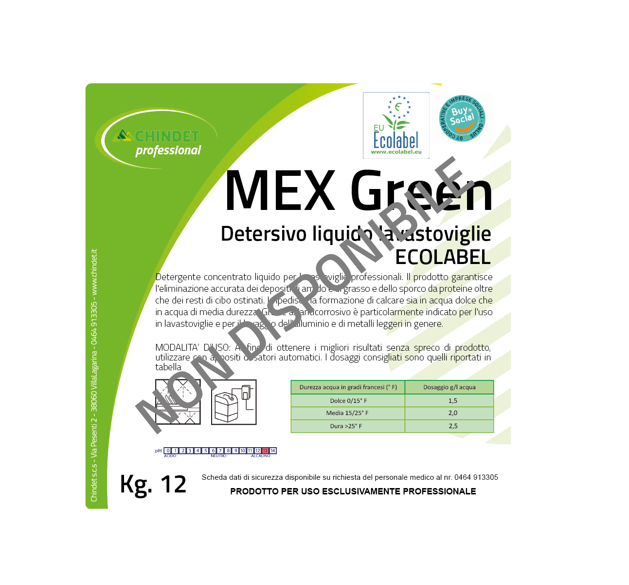 Mex Green Kg. 12 1200
