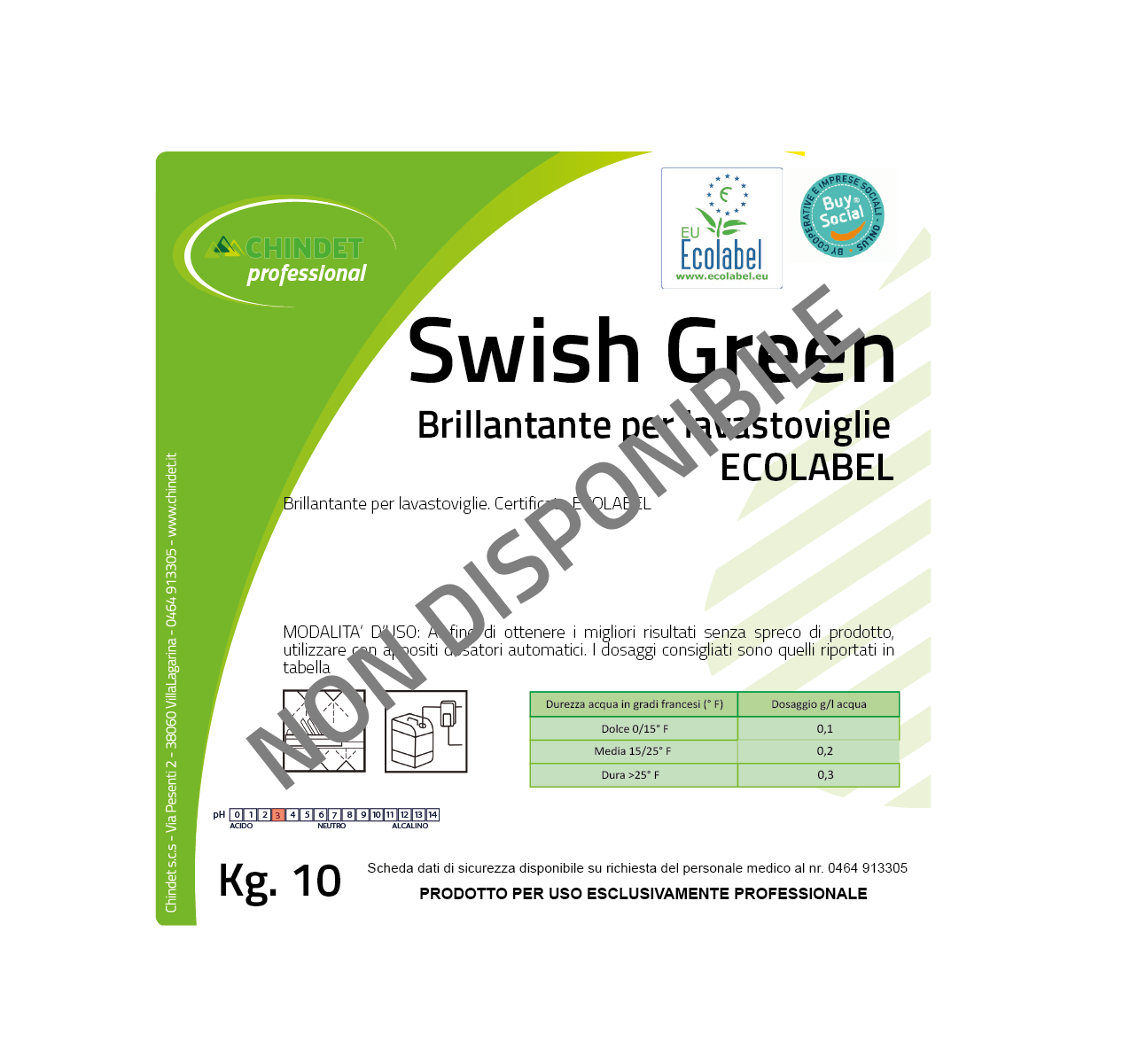 Swish Green Kg. 10 1200